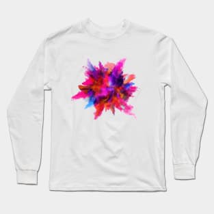 Colorful Explosion Long Sleeve T-Shirt